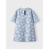 Name It Light Blue Denim Nkfsilla Dnm Ss Dress 2121-Za H