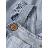 Lil'Atelier Medium Blue Denim Holly Loose Overall