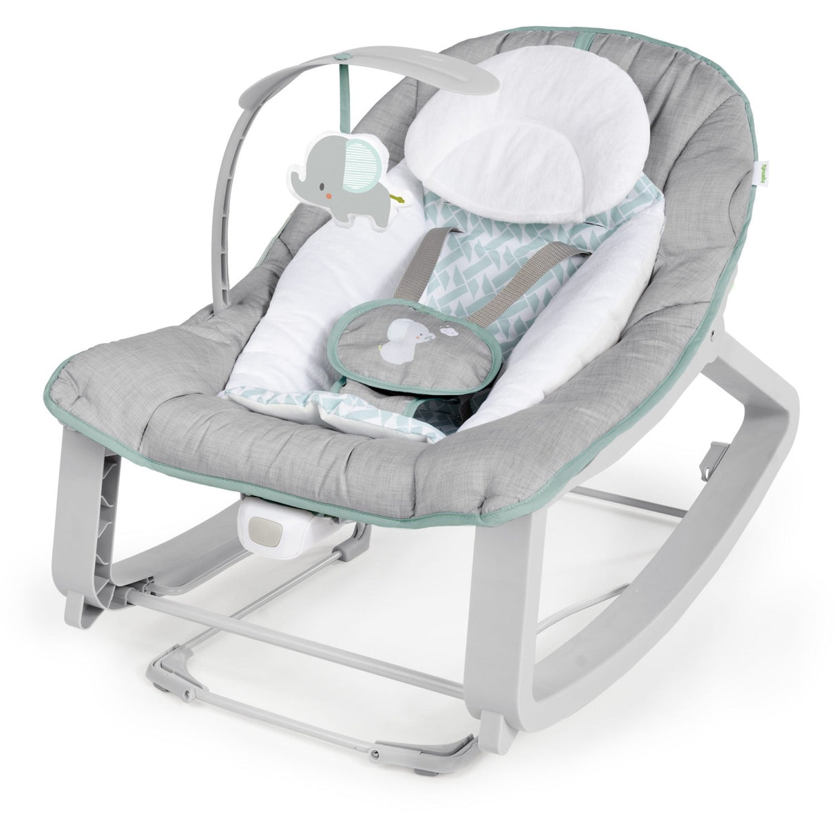 Ingenuity Grey Keep Cozy™ Grow With Me Rocking Seat - Weaver™ Baby Bouncer