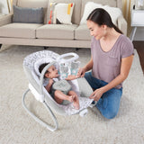 Ingenuity Grey Simplecomfort™ Compact Soothing Swing & Rocker™ - Raylan™