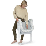 Ingenuity Grey Crib "Soothe & Stow"