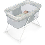 Ingenuity Grey Crib "Soothe & Stow"