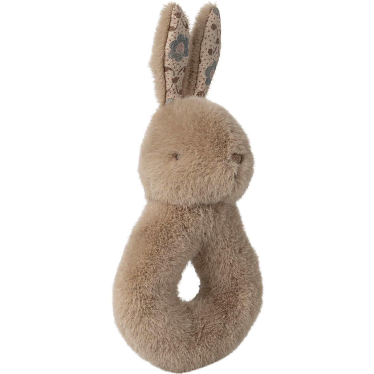 Maileg Rabbit Rattle Set - Cream Peach
