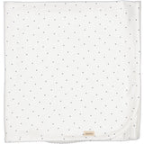 MarMar Modal Smooth Print Blue Dot Alida Blanket
