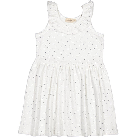 MarMar Modal Smooth Print Blue Dot Delta Dress