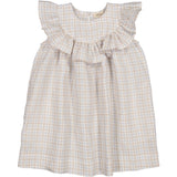 MarMar Fine Linen Summer Check Drine SS Dress