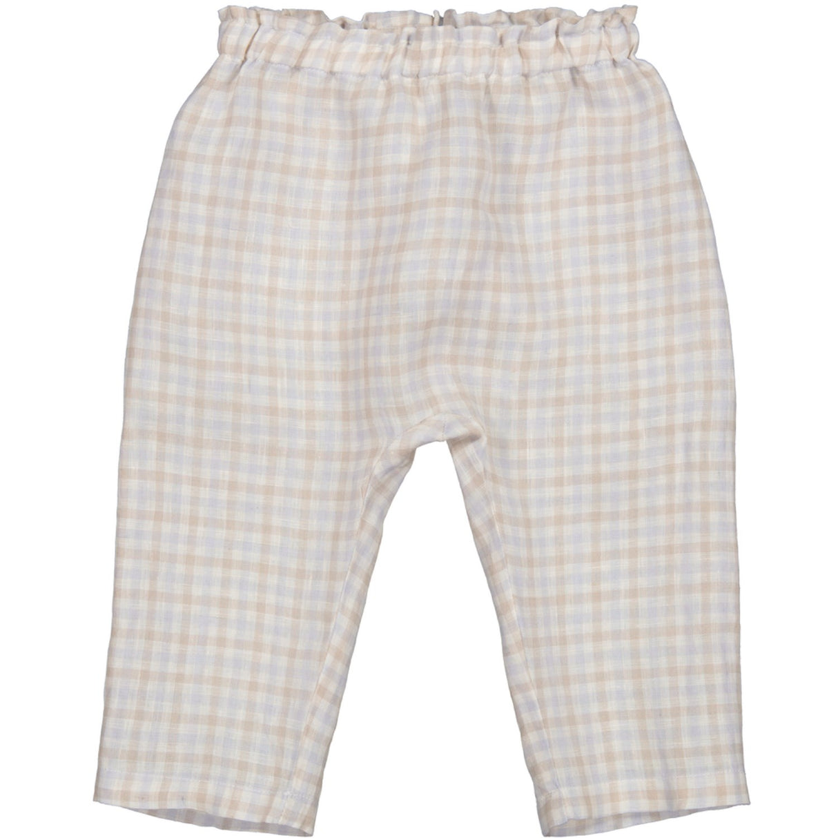 MarMar Fine Linen Summer Check Panu L Pants