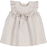MarMar Fine Linen Summer Check Drine SS Dress