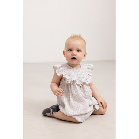 MarMar Fine Linen Summer Check Drine SS Dress