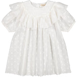 MarMar Dobby Dots Gentle White Delsa Dress