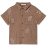 Fliink Pine Bark Cactus Aop Hello Shirt