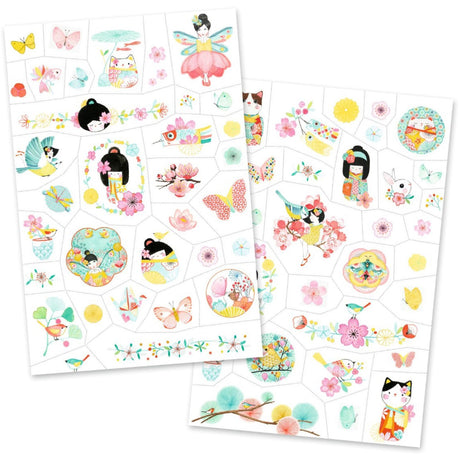 Djeco Tattoos, Kirsebærblomster