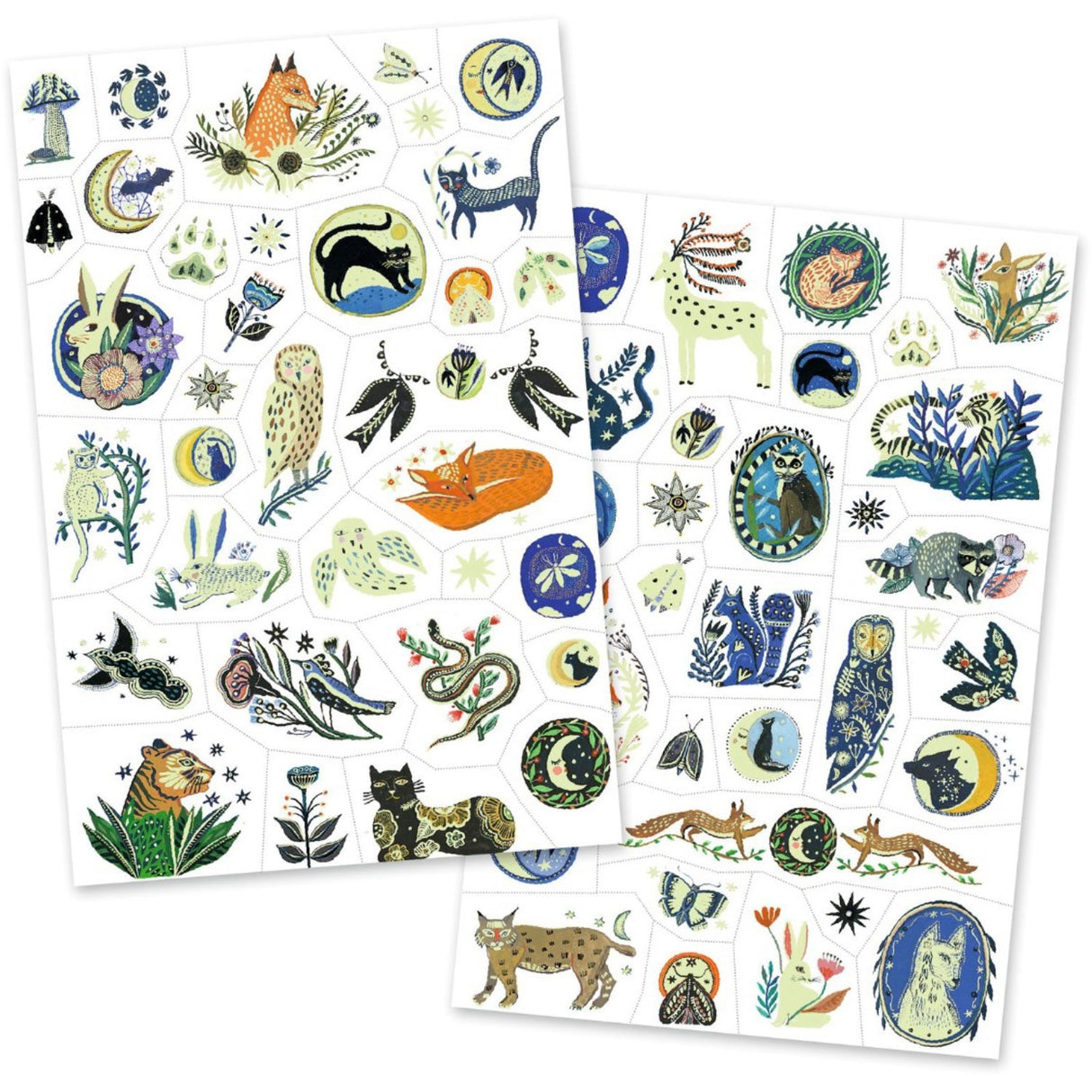 Djeco Tattoos, Nattens Reflektioner