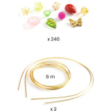 Djeco Beads, Diadem Pink