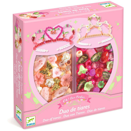 Djeco Beads, Diadem Pink