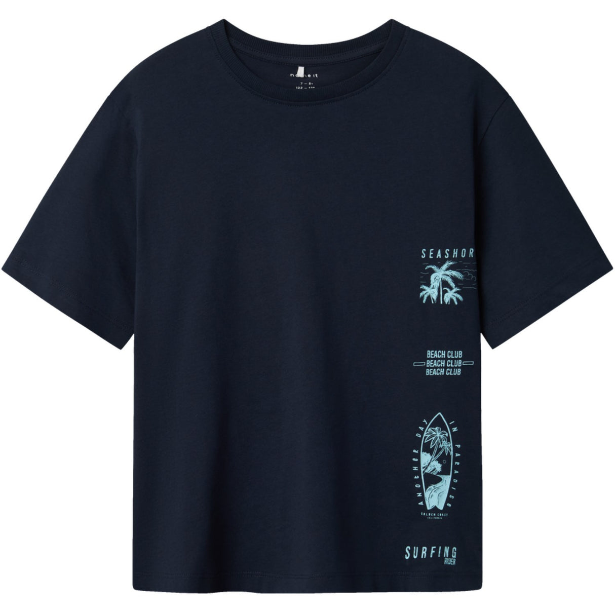 Name It Dark Sapphire Nkmhirlan Ss Nreg Top Pb