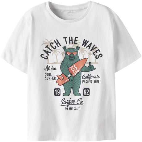 Name It Lucent White Nkmjosh Ss Nreg Top Pb