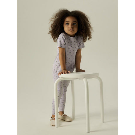 Name It Misty Lilac Nmfhofie Slim Leggings