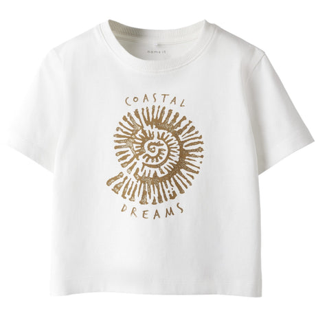 Name It Cloud Dancer Nmfhaline Ss Nreg Top