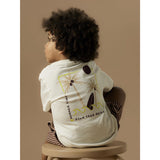 Name It Cloud Dancer Nmmhelix Ss Nreg Top