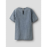 Name It Medium Blue Denim Beau 2/4 Denim Dress