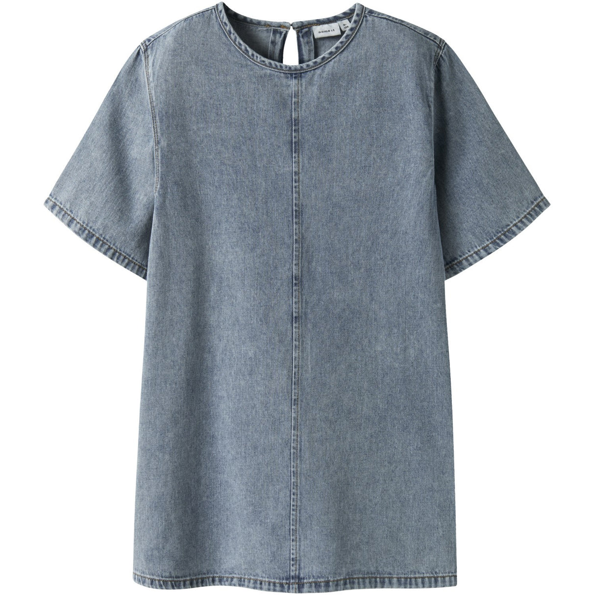 Name It Medium Blue Denim Beau 2/4 Denim Dress