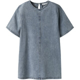 Name It Medium Blue Denim Beau 2/4 Denim Dress