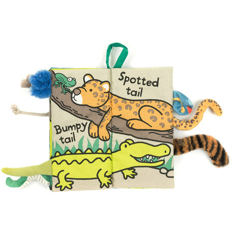 Jellycat Baby, Tail Book, Jungle Tails