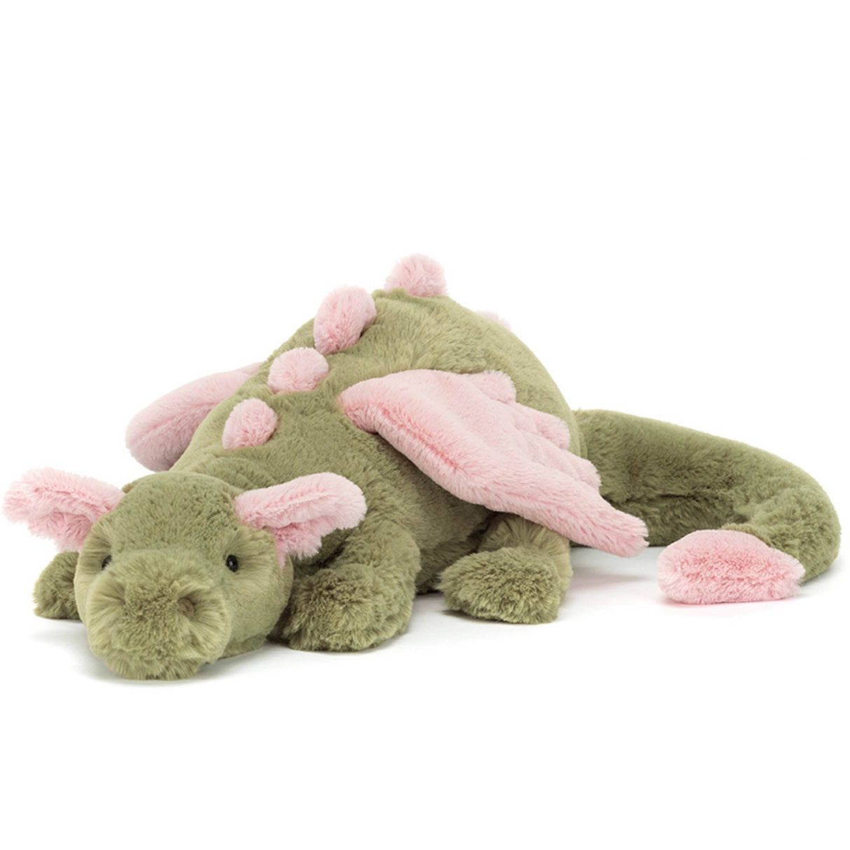 Jellycat dragon olives, medium 50 cm