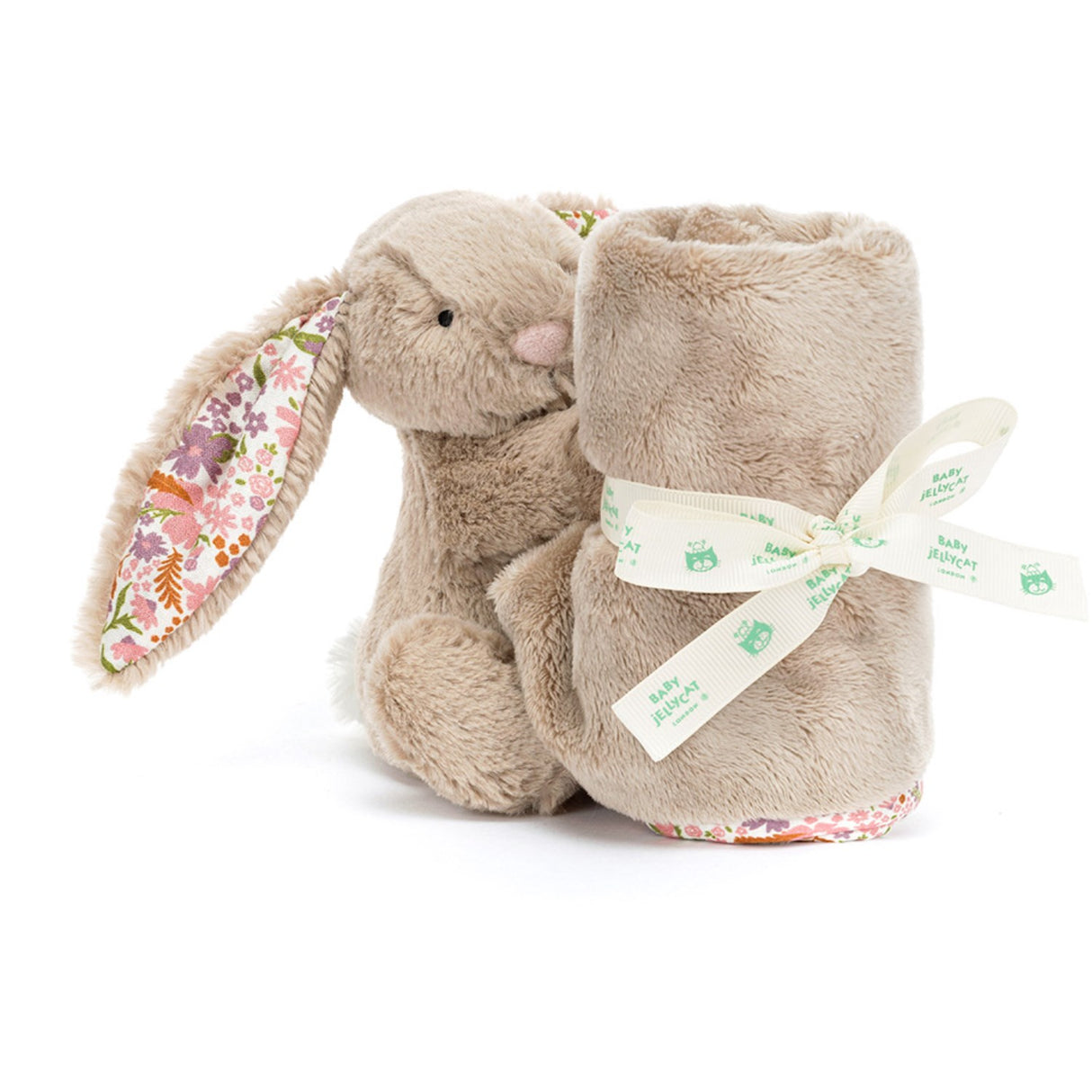 Jellycat Bashful Rabbit, Beige Meadow Cuddle Cloth