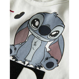 Name It Bright White Nmfjamin Stitch Ls Top Box Noos Wdi