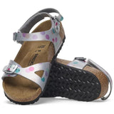 Birkenstock Rio AS Kids BF Elec. Metallic SilverDots