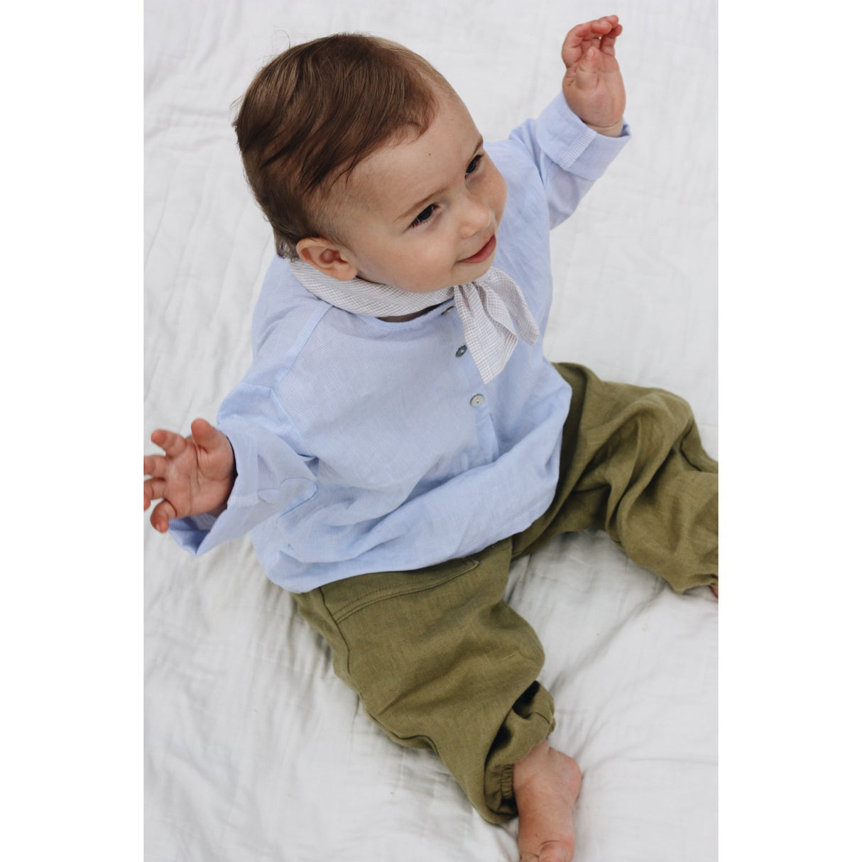 Lalaby Jaipur Shirt Baby - Saltwater
