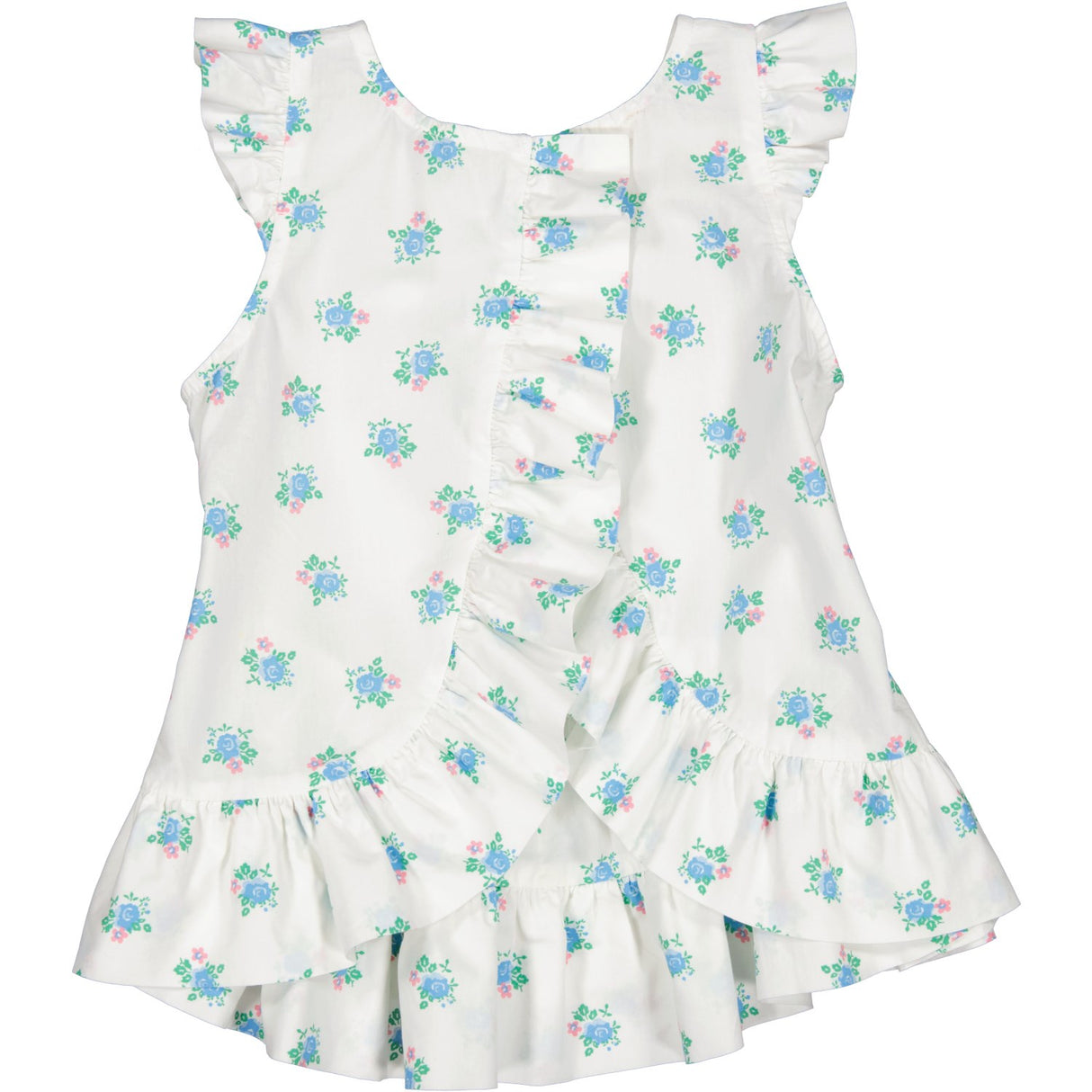 MarMar Poplin Summer Bouquet Tawny Top