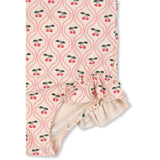 Konges Sløjd Cherry Pink Motif Merle Ls Swimsuit Grs