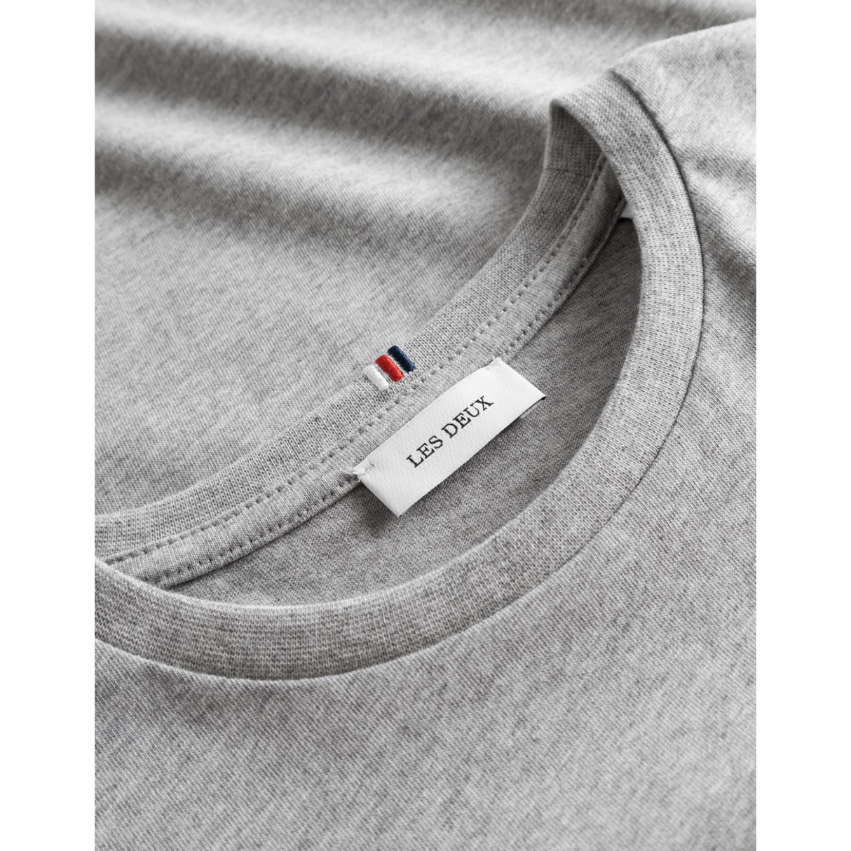 Les Deux Kids Grey Melange/Orange Norregaard T-Shirt Kids