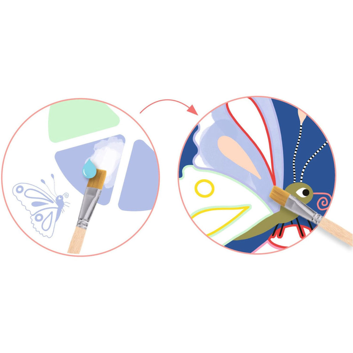 Djeco Creative Painting, Crawl & Crawl