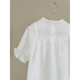 Lalaby Lilibeth Dress (Baby) - White Dot