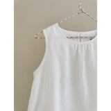 Lalaby Elinor Dress - White Dot