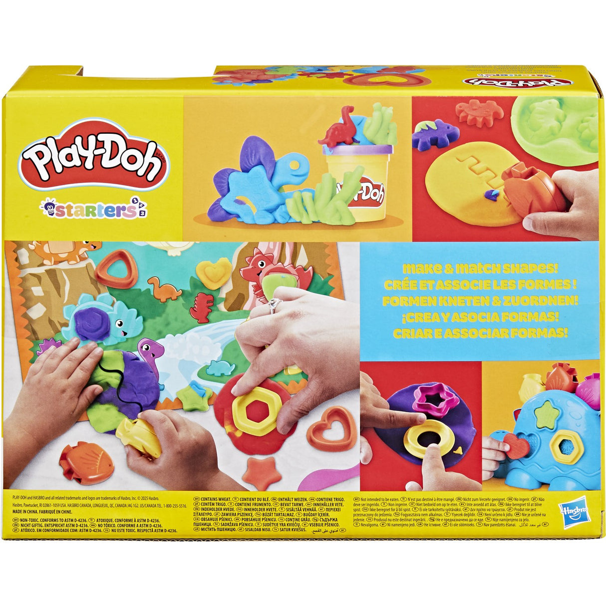 Play-Doh Shapes & Colors Dino Starter Set
