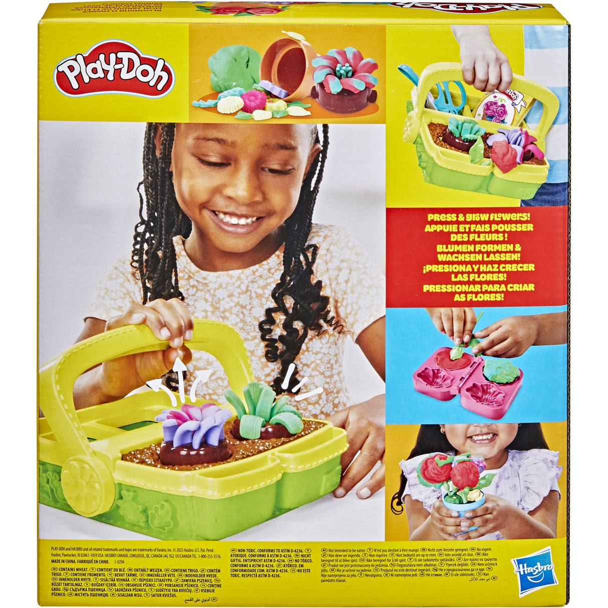 Play-Doh Blooming Flowers Playset