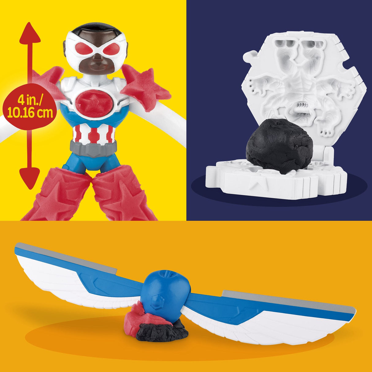 Play-Doh Captain America Moto-Slicer