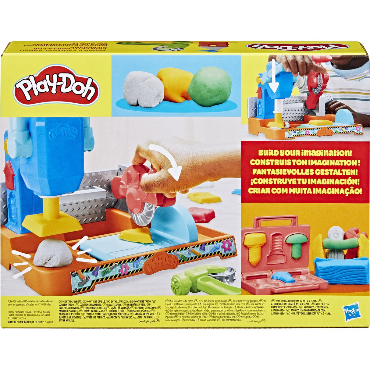 Play-Doh Stamp N Saw Tool Bench Playset