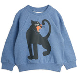 Mini Rodini Blue Panther Sp Melange Sweatshirt