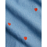 Mini Rodini Blue Mini Hearts Aoe Woven Trousers