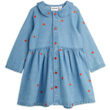 Mini Rodini Blue Mini Hearts Aoe Woven Dress
