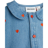 Mini Rodini Blue Mini Hearts Aoe Woven Dress