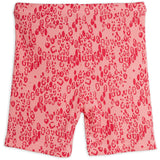 Mini Rodini Pink Mini Leopard AOP Bike Shorts