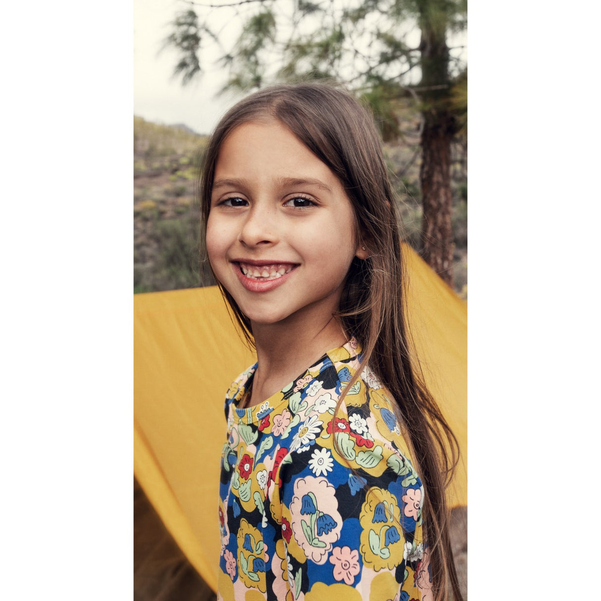 Mini Rodini Multi Flowers AOP Ss Tee