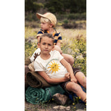 Mini Rodini Offwhite Sun Sp Ss Tee